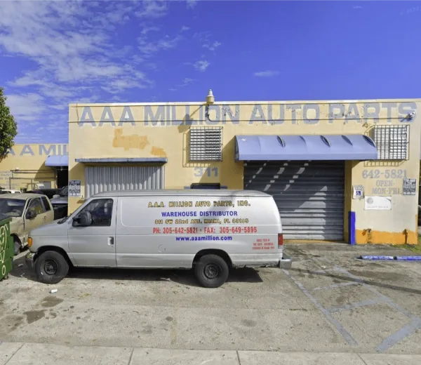 Exterior de AAA Million Auto Parts, Inc.