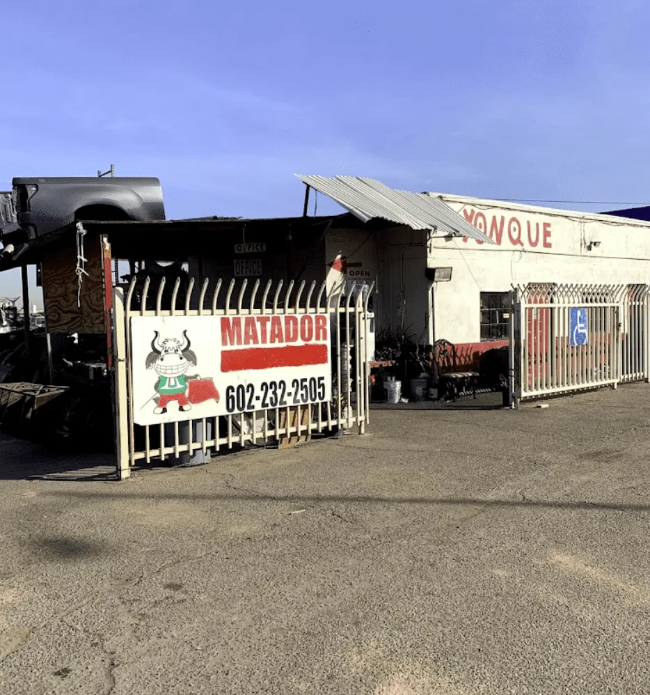 Exterior de Matador Auto Parts