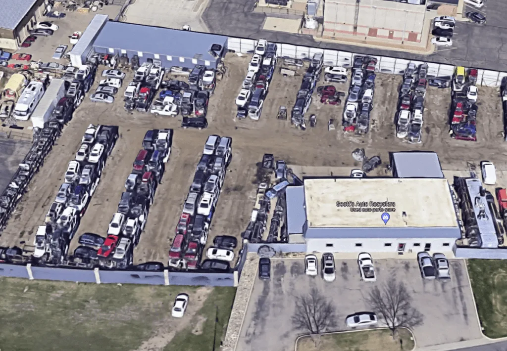 Exterior de Scott's Used Parts