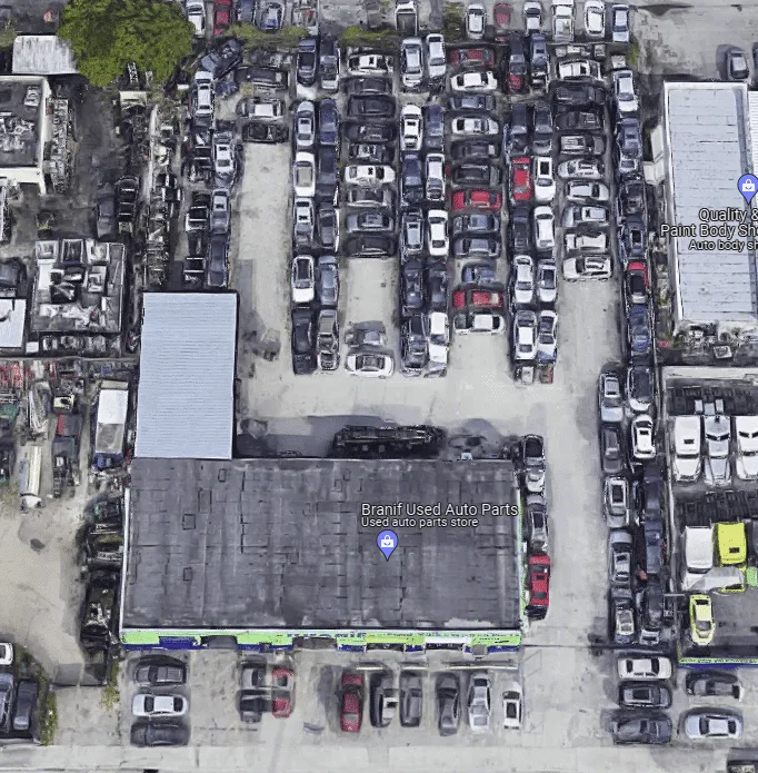 Exterior de Branif Used Auto Parts