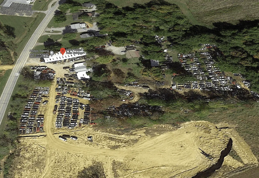 Fotografía de Don Phillips Auto Salvage