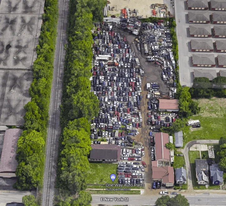 Exterior de One Way Auto Parts Inc