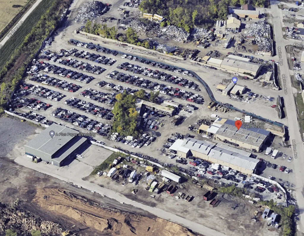 Exterior de Grade A Auto Parts Pickup