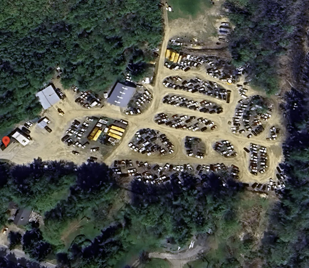 Exterior de Gary’s Auto Salvage