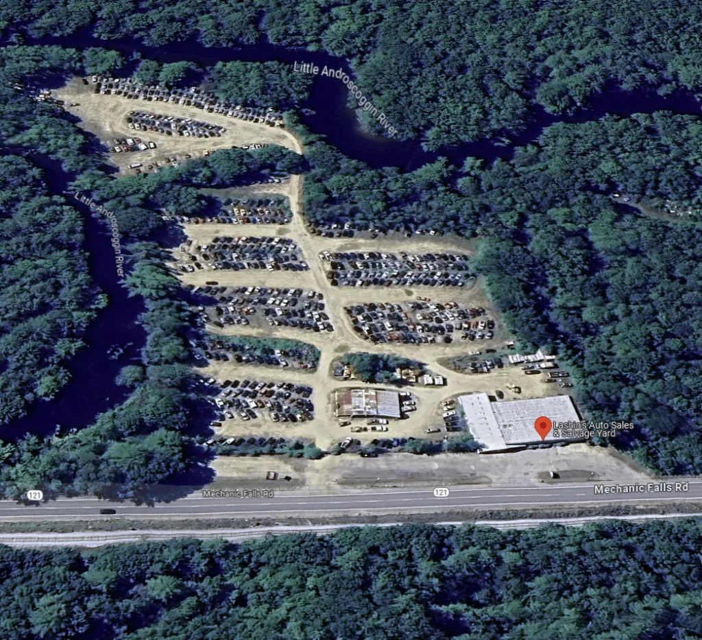 Exterior de Lashin’s Auto Sales & Salvage Yard