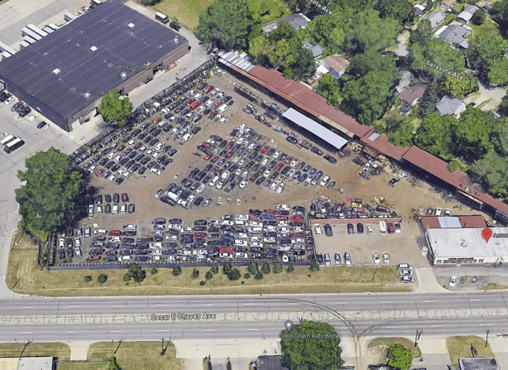 Exterior de Acme Auto Parts