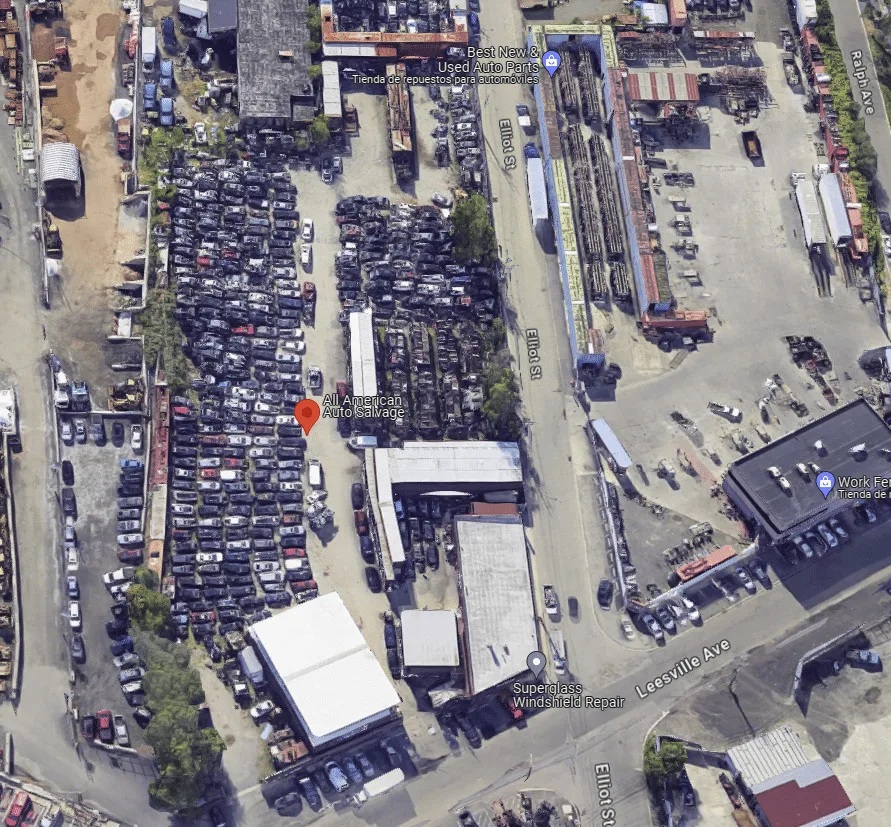 Exterior de All American Auto Salvage