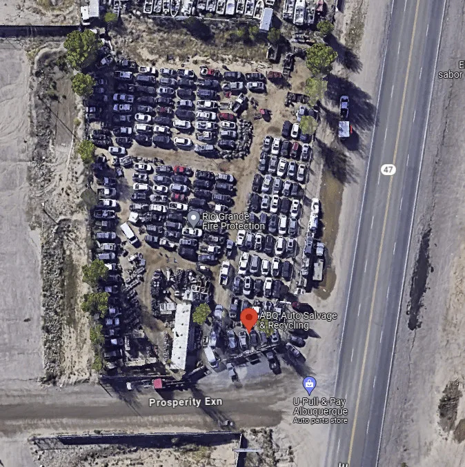 Exterior de ABQ Auto Salvage & Recycling
