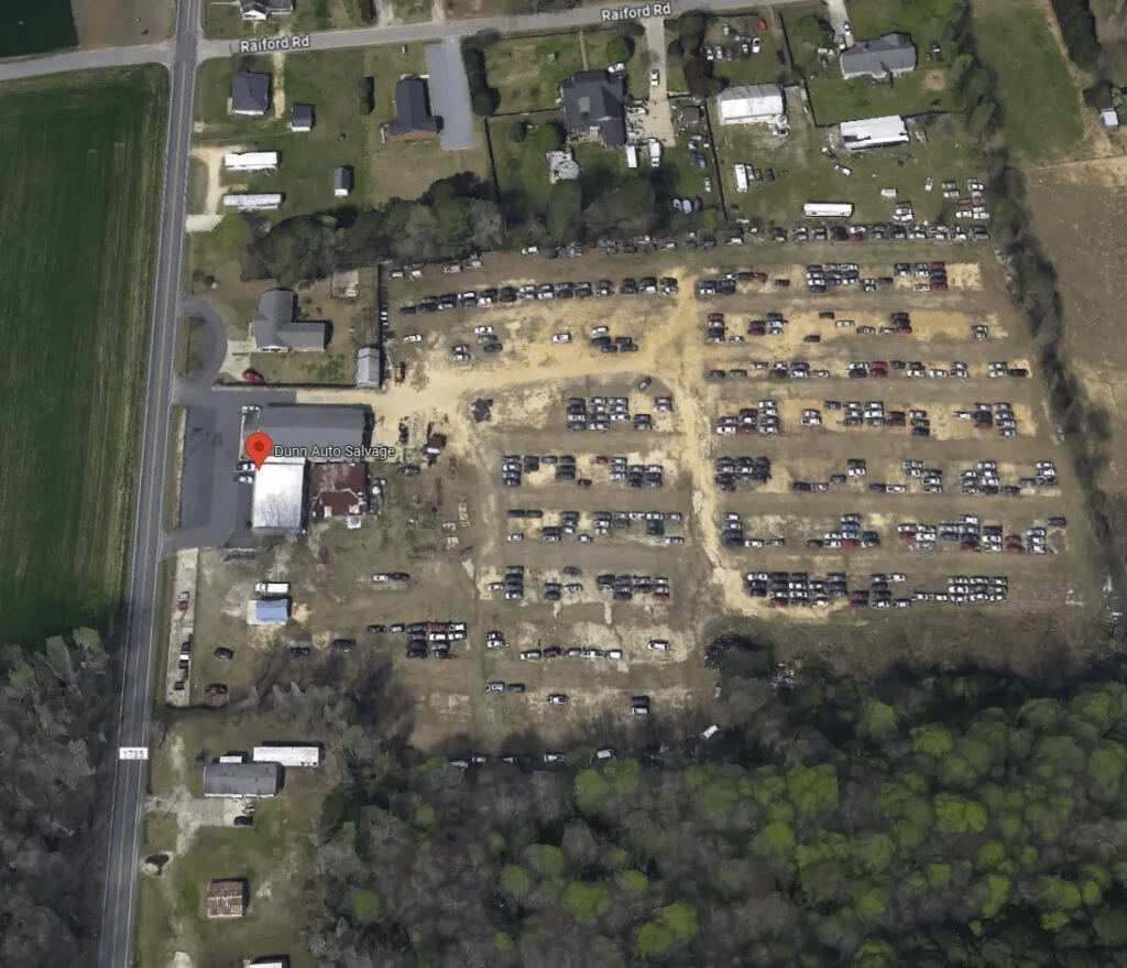Exterior de Dunn Auto Salvage