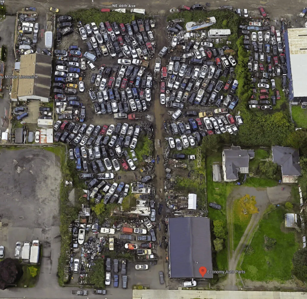 Exterior de Economy Auto Parts