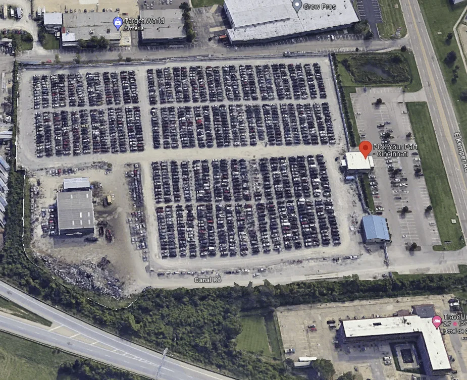 Exterior de Pick Your Part – Cincinnati