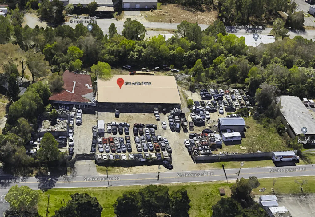 Exterior de Eco Auto Parts