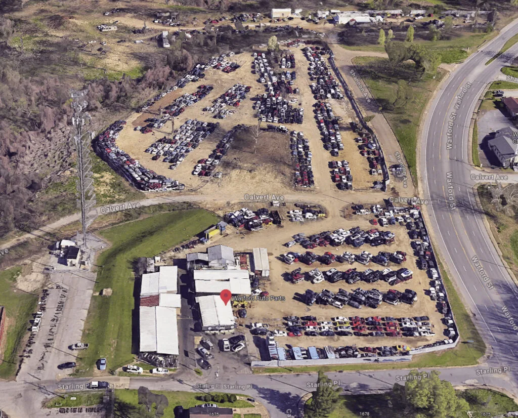 Exterior de Warford Auto Parts