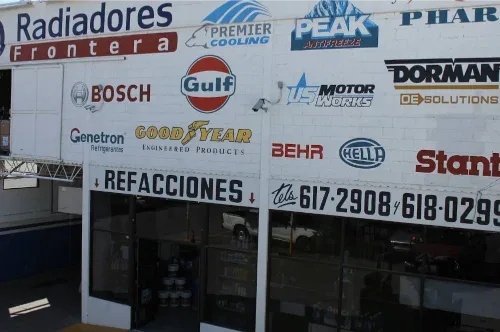 Exterior de Radiadores Frontera (Juárez, Chihuahua, México)