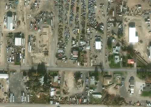 Exterior de Ace's Auto Salvage