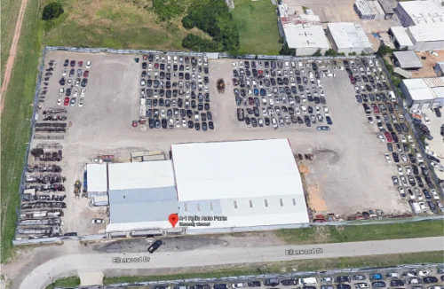 A-1 Rylie Auto Parts
vista aerea del patio